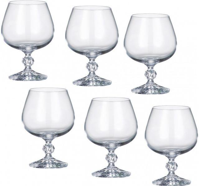 Набор фужеров Crystalite Bohemia Claudia 250мл 40149-435986-250 6шт