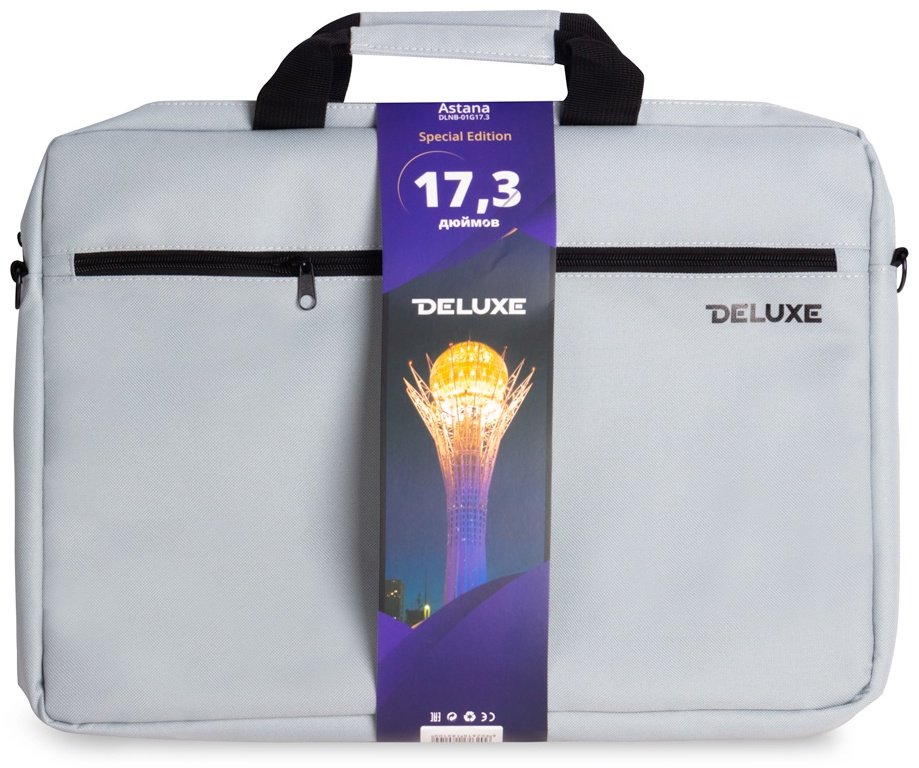 Сумка Deluxe DLNB-01G17.3 до 17.3&#34; серый