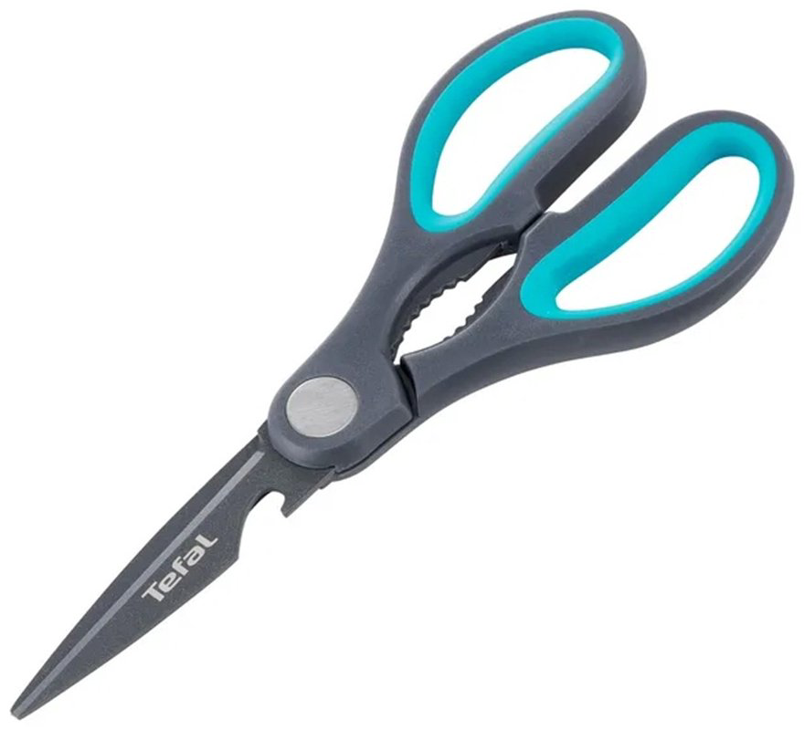 Ножницы кухонные Tefal нержавеющая сталь, пластик, 1 шт