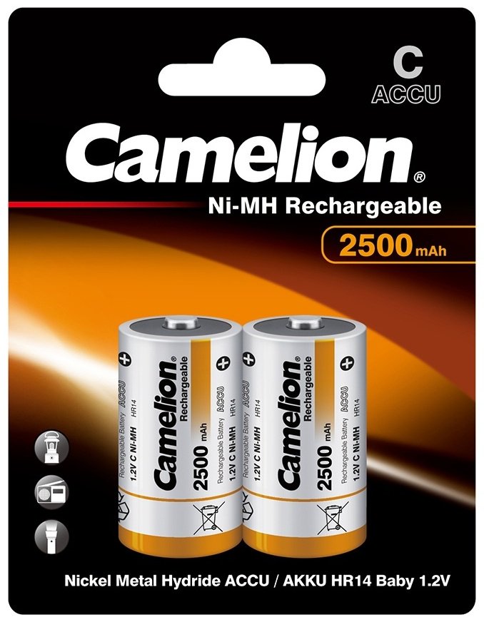 Аккумулятор C Camelion 2 шт