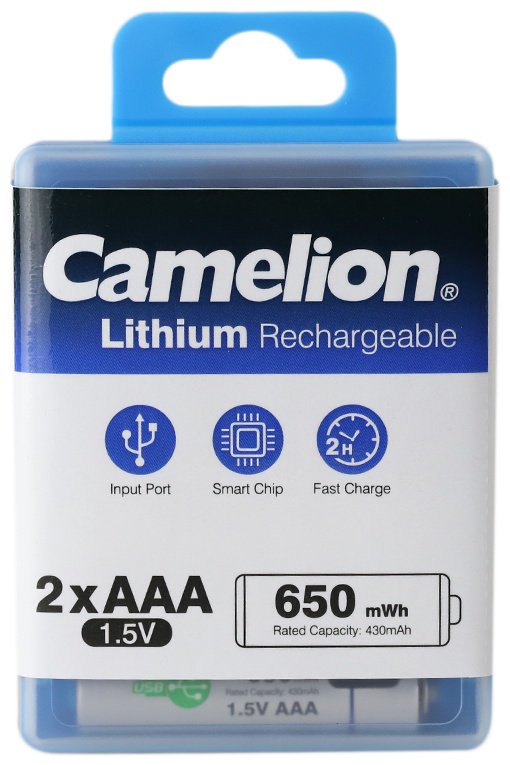 Аккумулятор AAA Camelion 2 шт