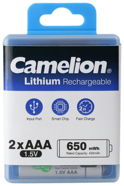 Аккумулятор AAA Camelion 2 шт