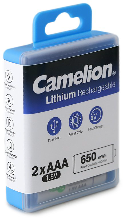 Аккумулятор AAA Camelion 2 шт