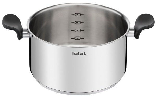 Кастрюля 2.1 л, Tefal E3084374 нержавеющая сталь купить,NaN