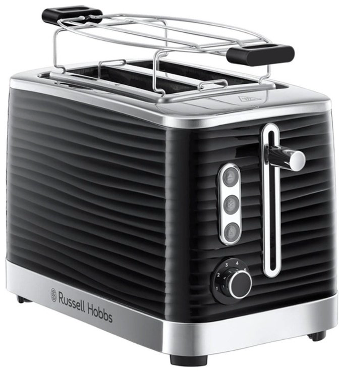 Тостер Russell Hobbs 24371-56 черный, серебристый