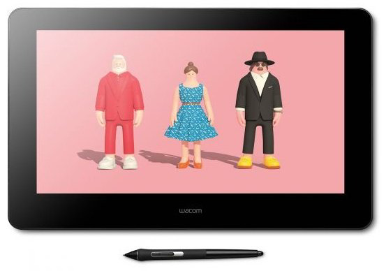 Графический планшет Wacom DTH167K0B черный
