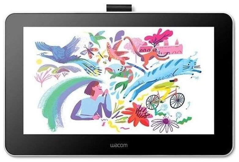 Графический планшет Wacom DTC121W0B черный