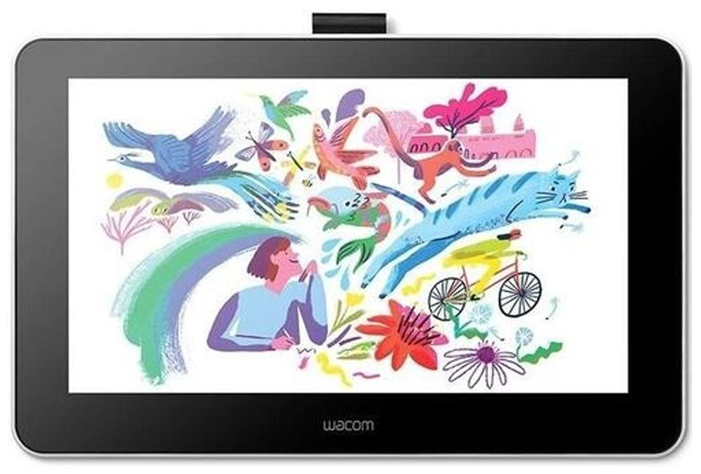 Графический планшет Wacom DTC121W0B черный