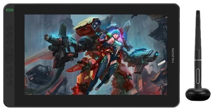 Графический планшет HUION Kamvas 13 черный - ForteMarket Графический планшет HUION Kamvas 13 черный купить,150319