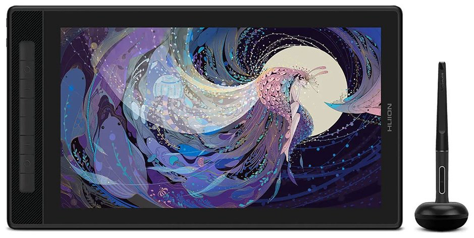 Графический планшет HUION Kamvas Pro 16 2.5K GT1602 черный
