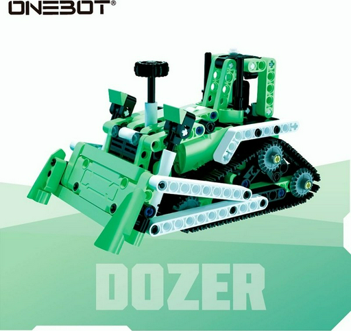 Конструктор ONEBOT Mini Engineering Bulldozer, деталей 339 шт