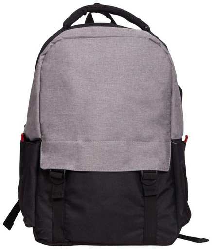 Рюкзак Deluxe A-1854 до 14" серый