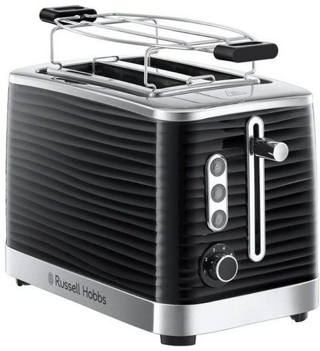 Тостер Russell Hobbs 24371-56 черный, серебристый