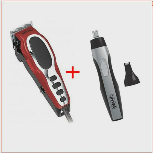 Машинка для стрижки волос Wahl Close Cut Pro Red + Wahl Nose Trimmer