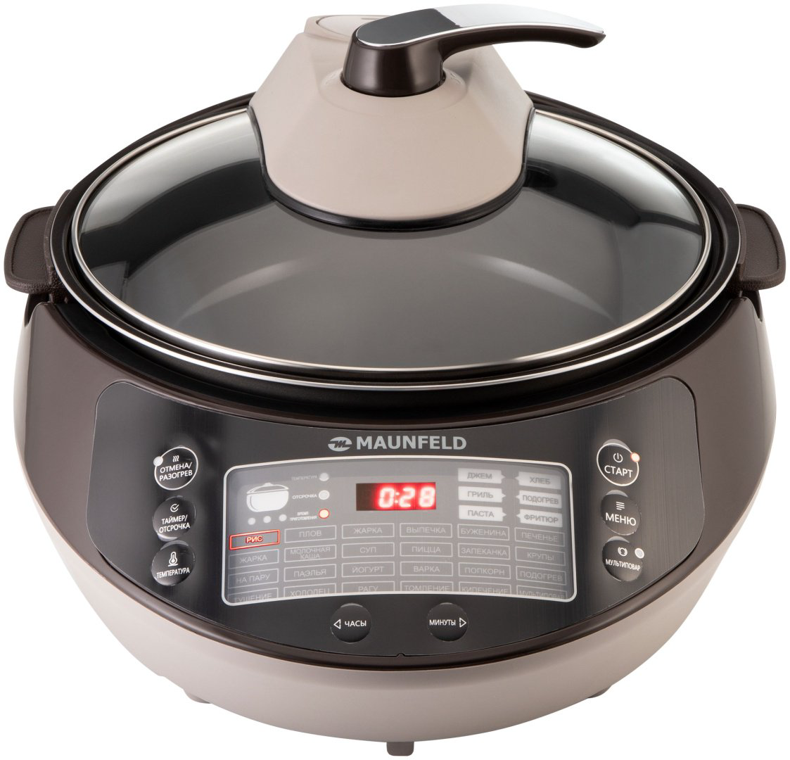 Мультиварка MAUNFELD MF-1621BR черный - ForteMarket Мультиварка MAUNFELD MF-1621BR черный купить,91990