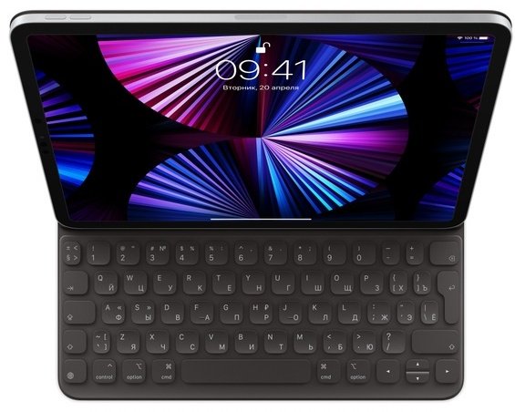 Чехол Apple для Apple iPad Pro 11 (2018), iPad Pro 11 (2020), iPad Pro 11 (2021), iPad Pro 11 (2022) 11 дюйм серый