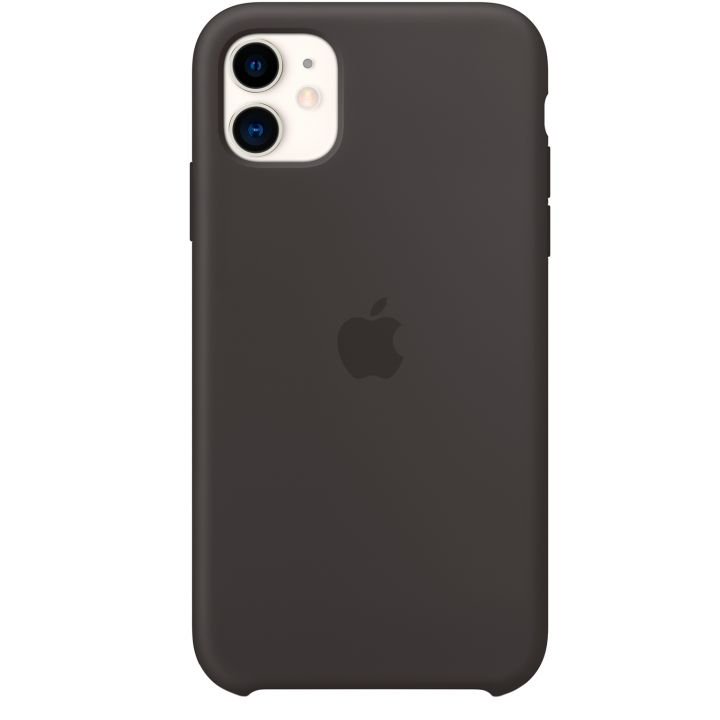 Чехол Apple для iPhone 11 Silicone Case MWVU2ZM/A чёрный