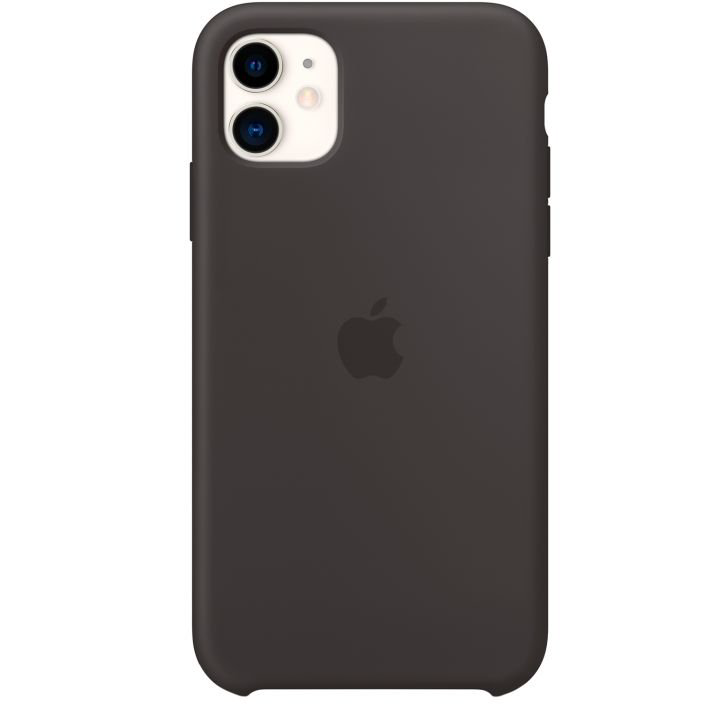 Чехол Apple для iPhone 11 Silicone Case MWVU2ZM/A чёрный