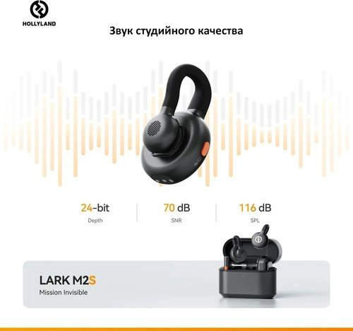 Hollyland Lark M2S Combo черный купить,NaN