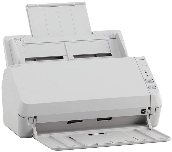 Сканер Fujitsu SP-1120N белый купить,0