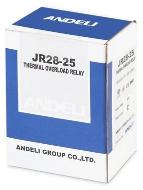 ANDELI реле перегрузки тепловое JR28-25 D1312 14809