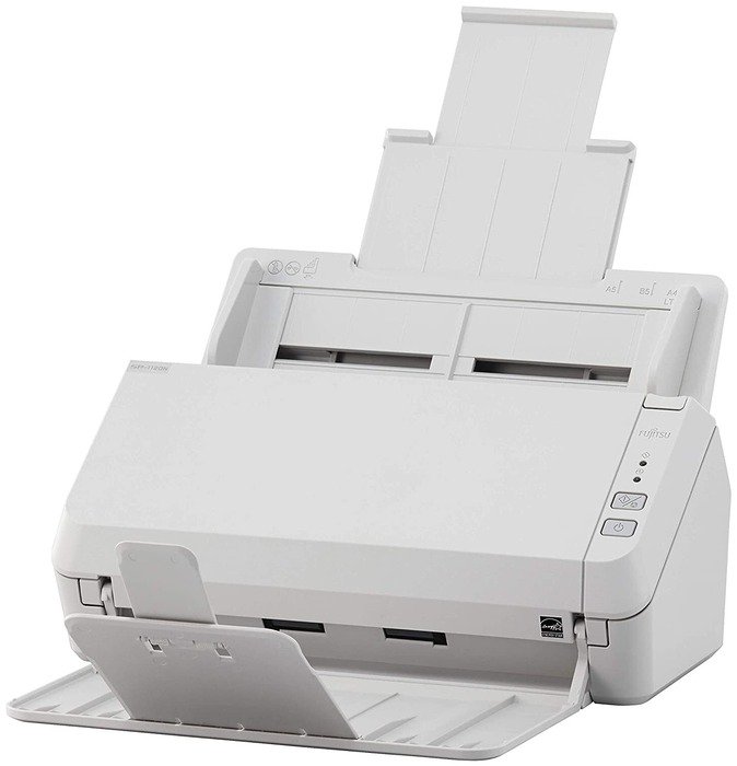 Сканер Fujitsu SP-1120N белый купить,0