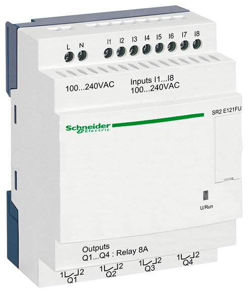 Schneider Electric реле контроля напряжения SR2E121FU AC 240 В 8 А, кол-во фаз : 1