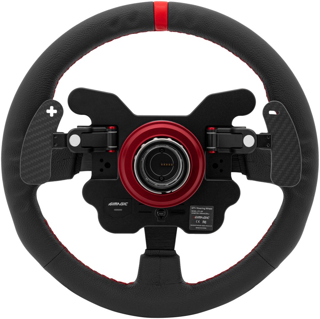 Игровой контроллер Simagic GT1-SR Leather черный купить,0