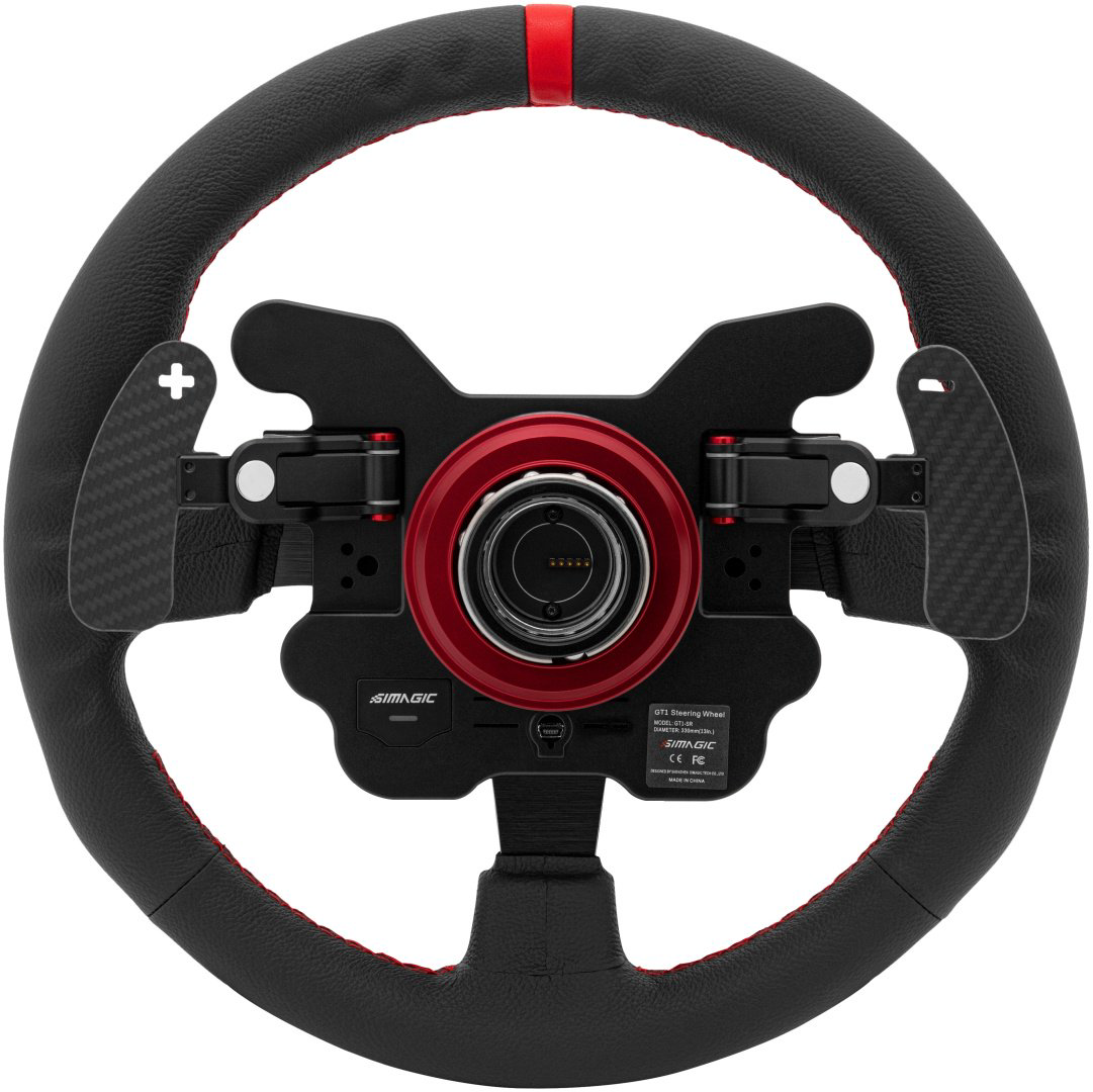 Игровой контроллер Simagic GT1-SR Leather черный купить,NaN