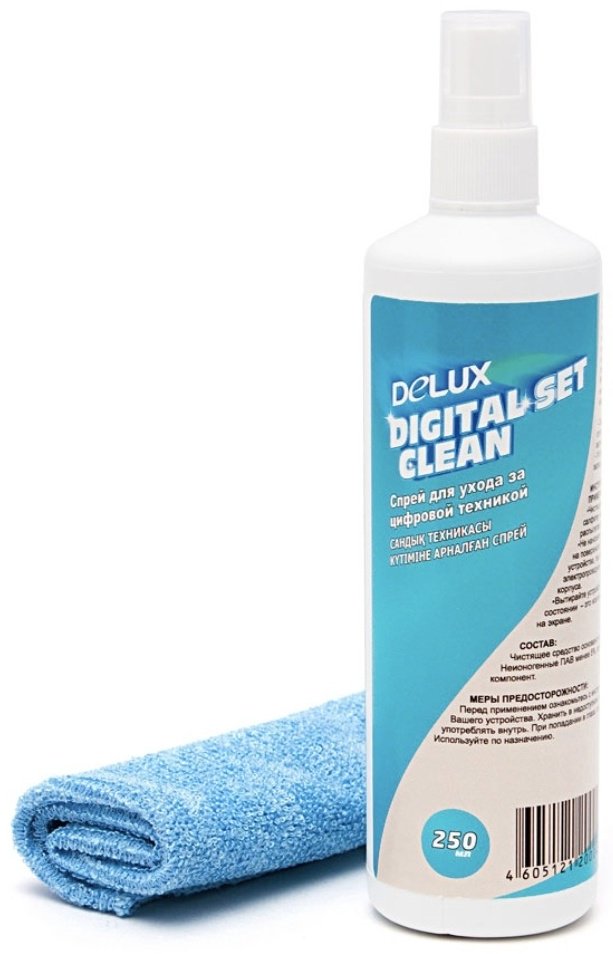 Delux чистящий спрей Digital Set Clean