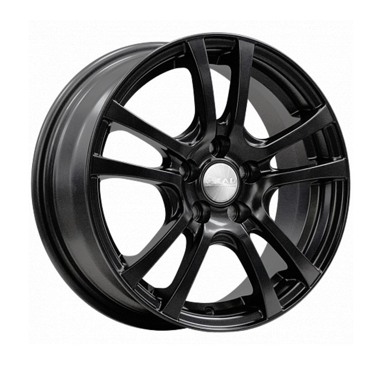 Комплект дисков Skad Дели 3140525 5x100 R15x6 CB57,1 ET38 черный бархат купить,NaN