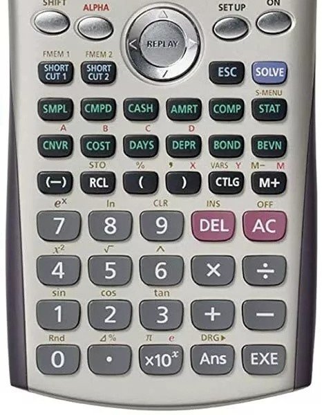 CASIO FC-200V-2-W-ET, 12-разрядный, серый - ForteMarket CASIO FC-200V-2-W-ET, 12-разрядный, серый купить,0