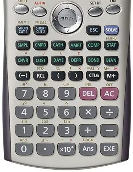 CASIO FC-200V-2-W-ET, 12-разрядный, серый купить,36323