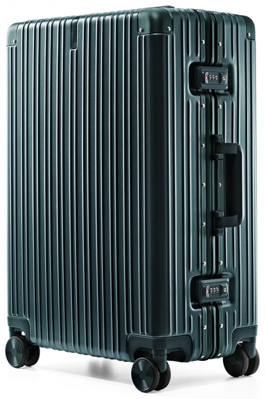 Чемодан NinetyGo All-round Guard Luggage 28&#34; поликарбонат 96 л зеленый