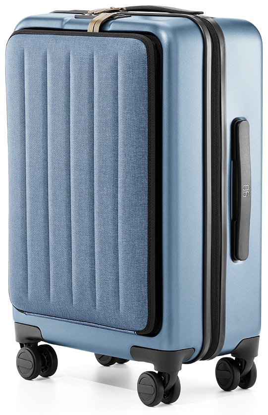 Чемодан NinetyGo Seine Luggage NEW VERSION поликарбонат 38 л синий