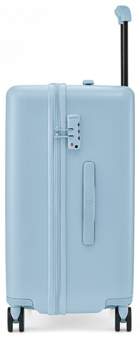 Чемодан NinetyGo Danube MAX luggage 20" поликарбонат 38 л голубой купить,NaN
