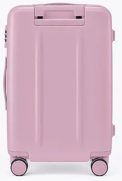 Чемодан NinetyGo Danube MAX luggage поликарбонат 80 л розовый купить,0