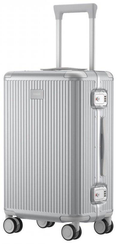 Чемодан Xiaomi Aluminum Frame Luggage 24" BHR9078GL поликарбонат 62 л серебристый
