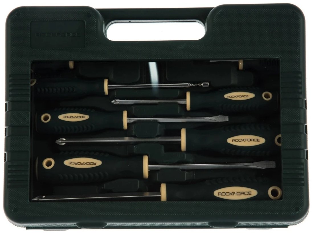 ROCKFORCE набор отверток RF-7008A набор из 8 - ForteMarket ROCKFORCE набор отверток RF-7008A набор из 8 купить,0