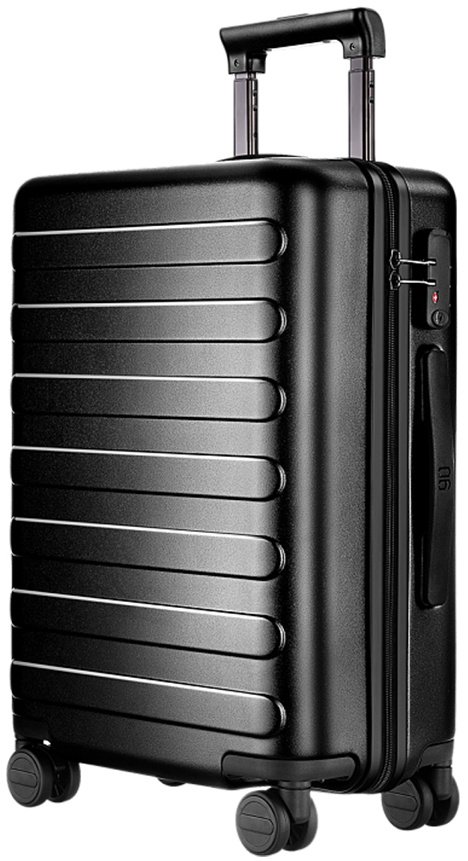 Чемодан NinetyGo Rhine Luggage 24 (New version) поликарбонат 67 л черный купить,NaN