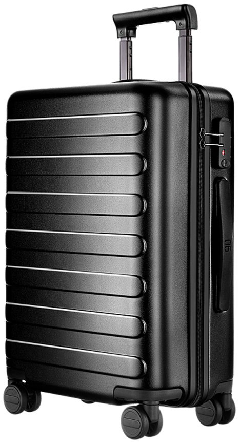 Чемодан NinetyGo Rhine Luggage 24 (New version) поликарбонат 67 л черный купить,NaN