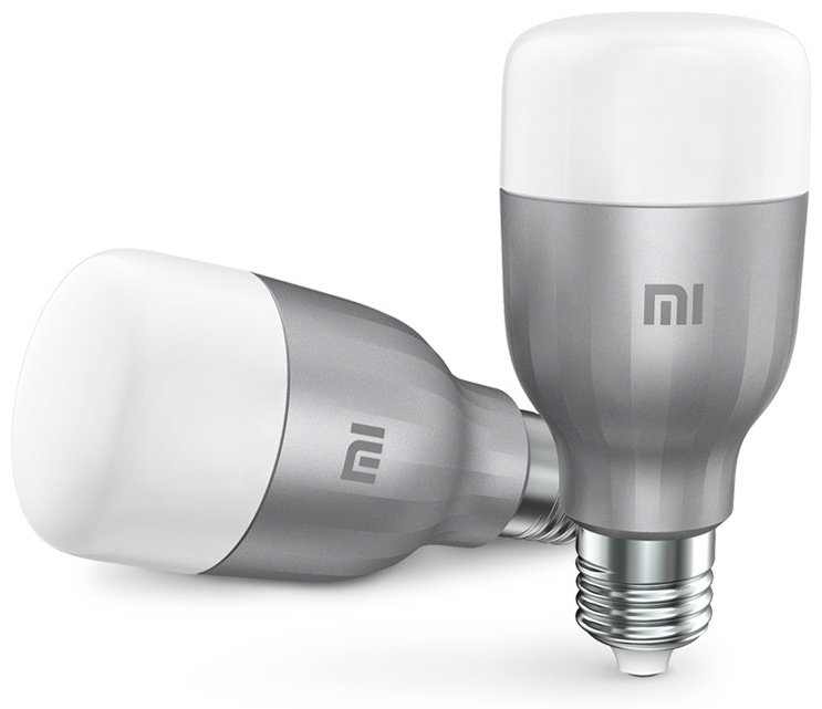Xiaomi 8W E27, умная, теплый белый купить,NaN