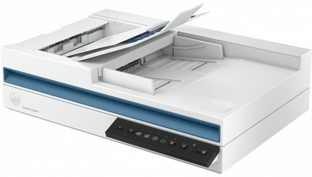 Сканер HP ScanJet Pro 2600 f1 20G05A белый купить,0
