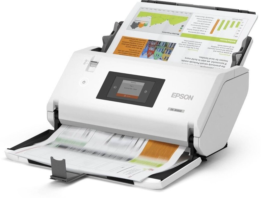 Сканер Epson WorkForce DS-32000 белый купить,NaN