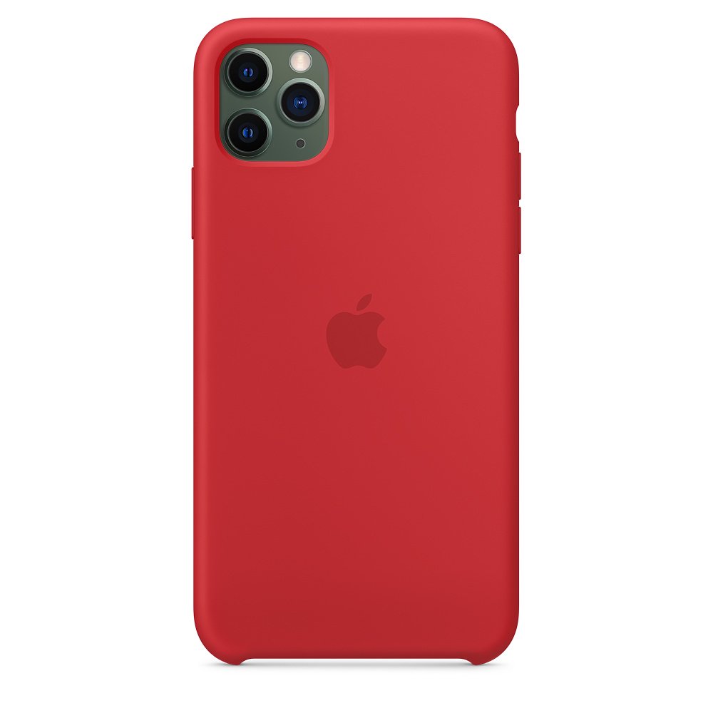 Чехол Apple для iPhone 11 Pro Max Silicone Case MWYV2ZM/A красный купить,0