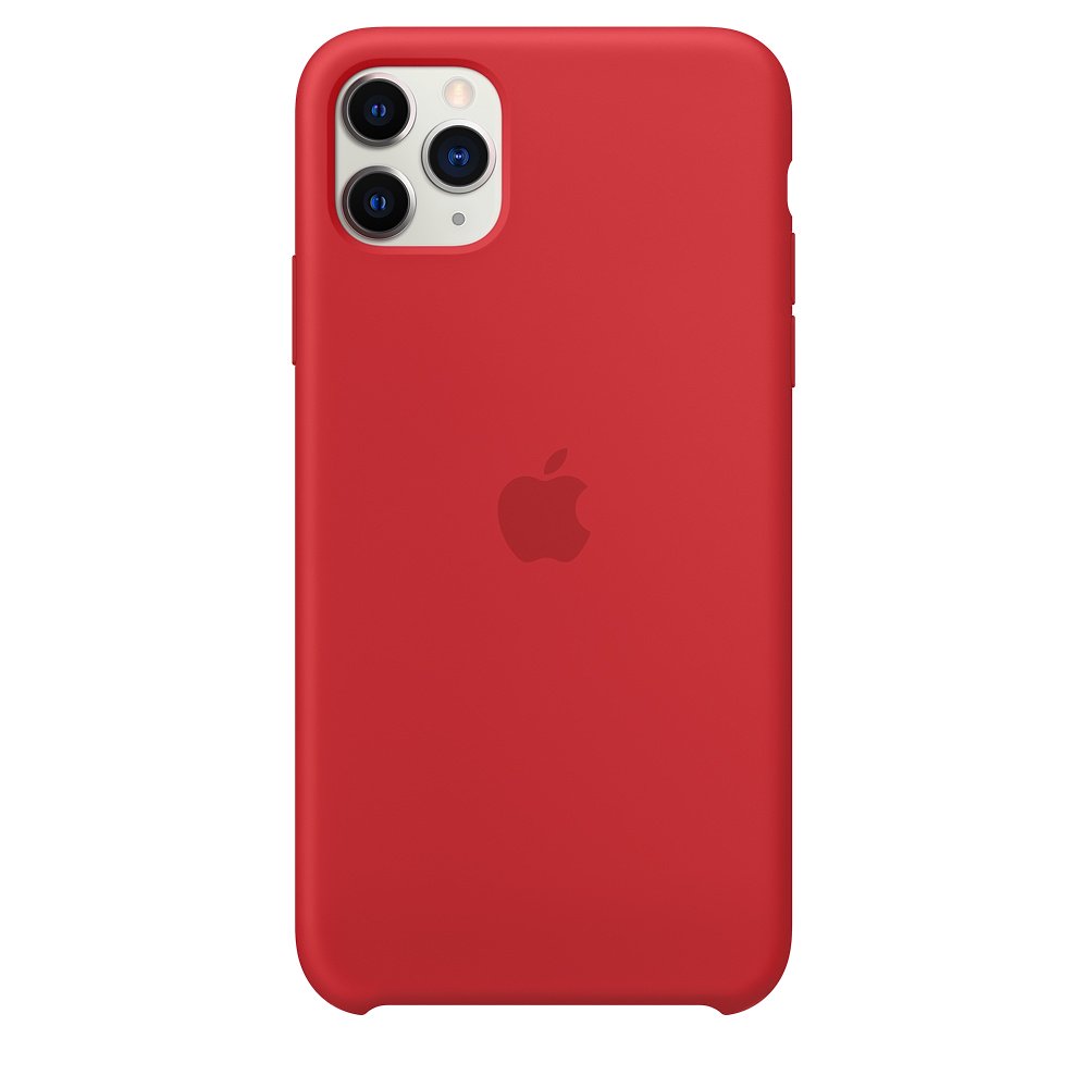 Чехол Apple для iPhone 11 Pro Max Silicone Case MWYV2ZM/A красный