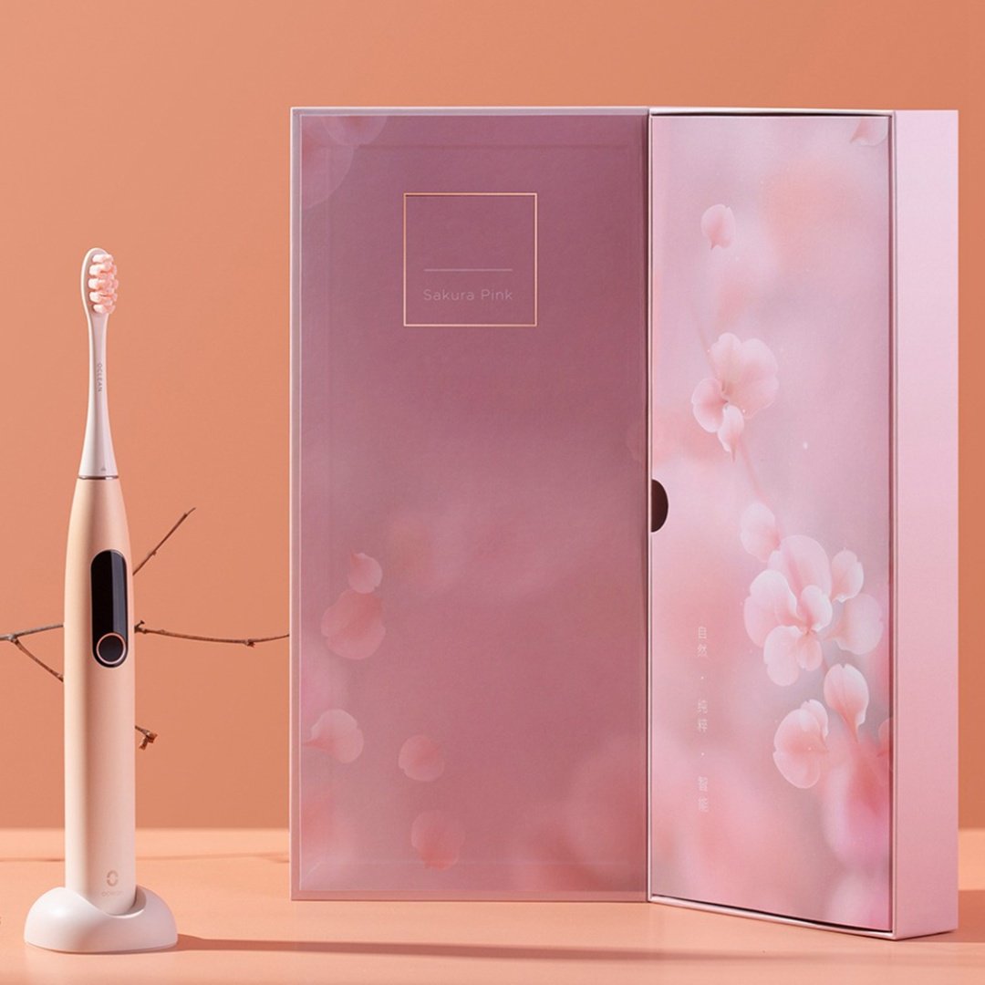Электрическая щетка Xiaomi звуковая Oclean X Pro щетина средняя купить,0