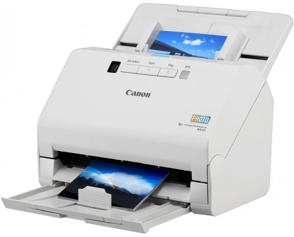 Сканер Canon imageFORMULA RS40 белый - ForteMarket Сканер Canon imageFORMULA RS40 белый купить,0