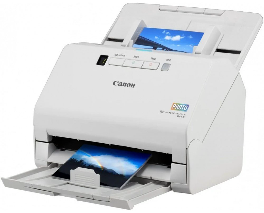 Сканер Canon imageFORMULA RS40 белый купить,999999