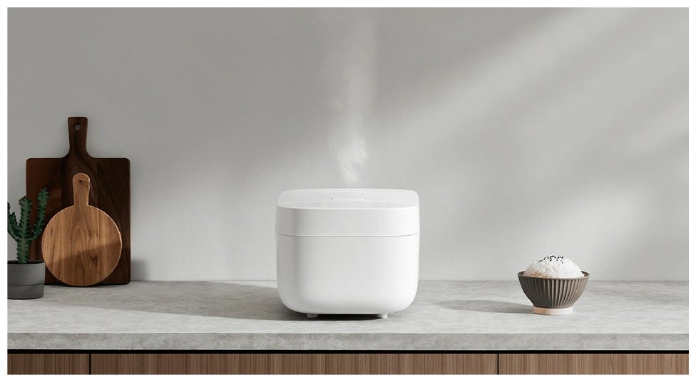 Рисоварка Xiaomi Multifunctional Rice Cooker BHR7919EU белый купить,0